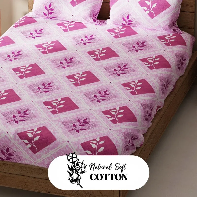Ynorin Bedsheet (Pink) - 115 GSM media 5