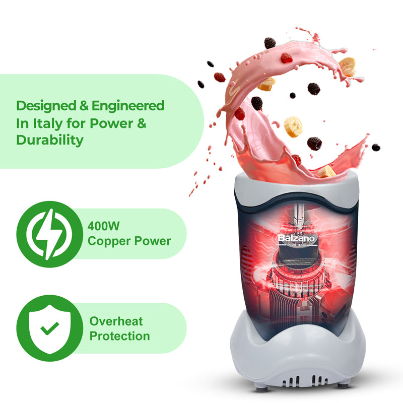Balzano Bullet Mixer Grinder - 400 W media 7