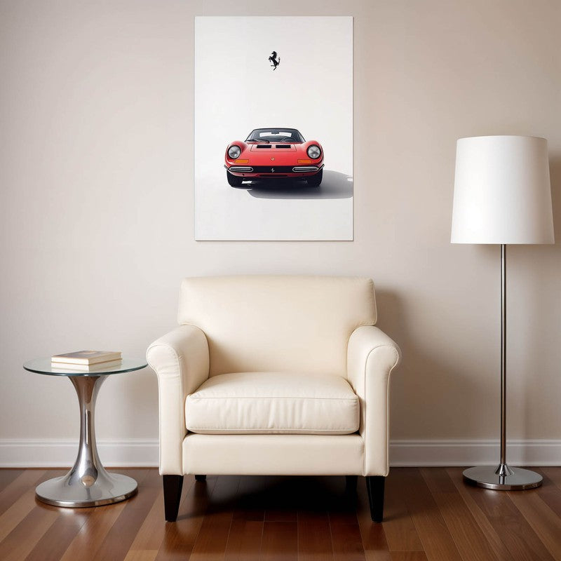 Ferrari Wall Poster - Red