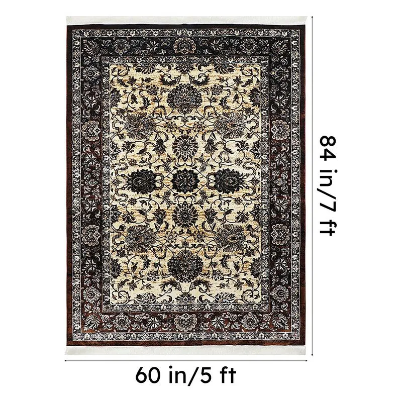 Aavni Flora Carpet - Beige media 5