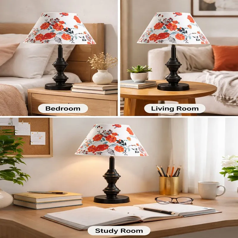 FloralGaze Metal Table Lamp media 4