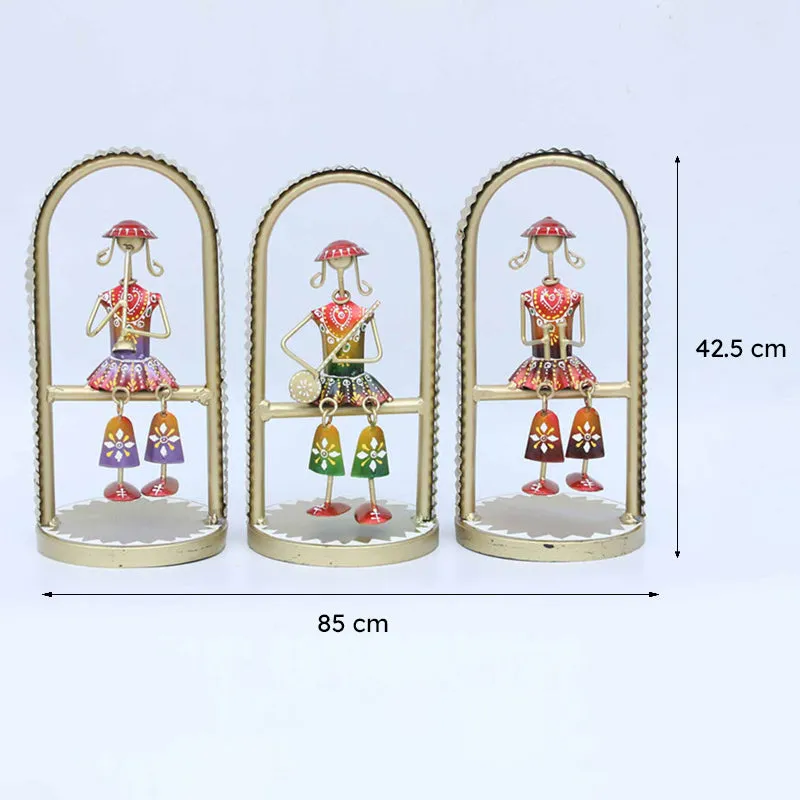 Tribal Artists Showpiece - Set Of Three media 7