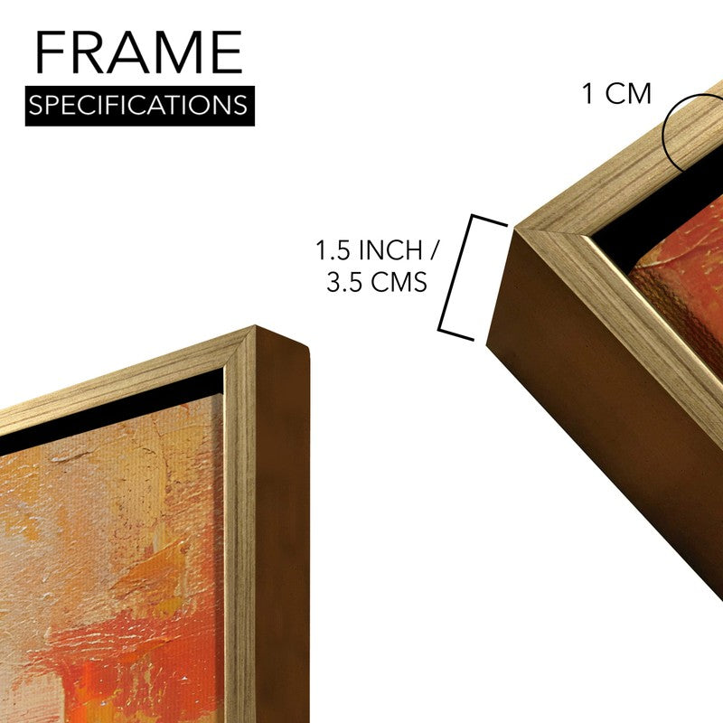 Flamenco Glow Canvas Wall Painting With Frame media 8