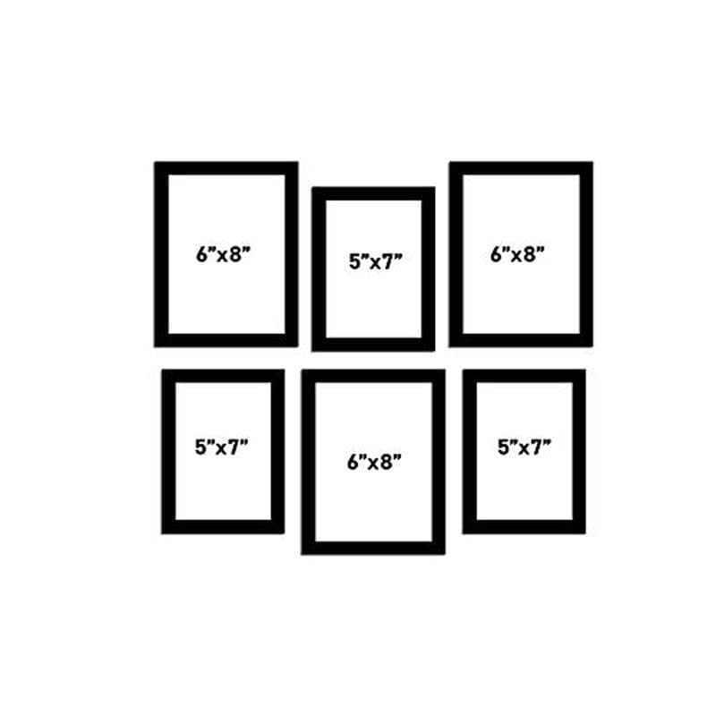 Memories Encased Photo Frame (Black) - Set Of Six media 5