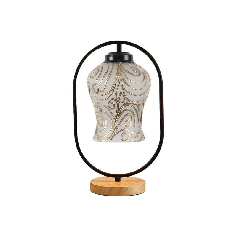Golden Glare Glass Table Lamp - Multicolor media 4