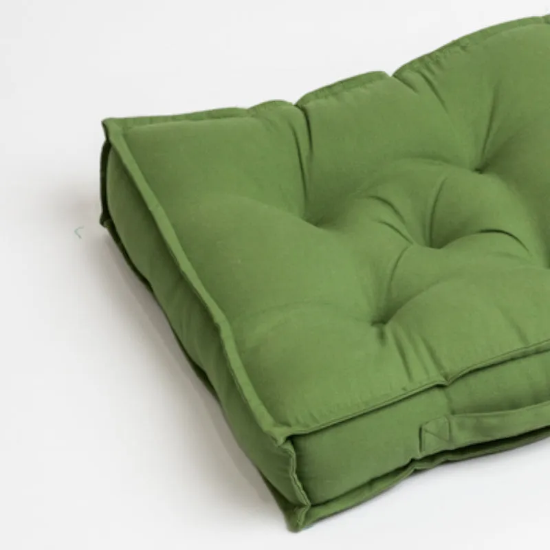 Tara Floor Cushion (Light Green) - Set Of Three media 3