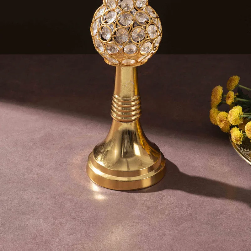 Irellis Bloom Vase (Gold) - Set Of Two media 4