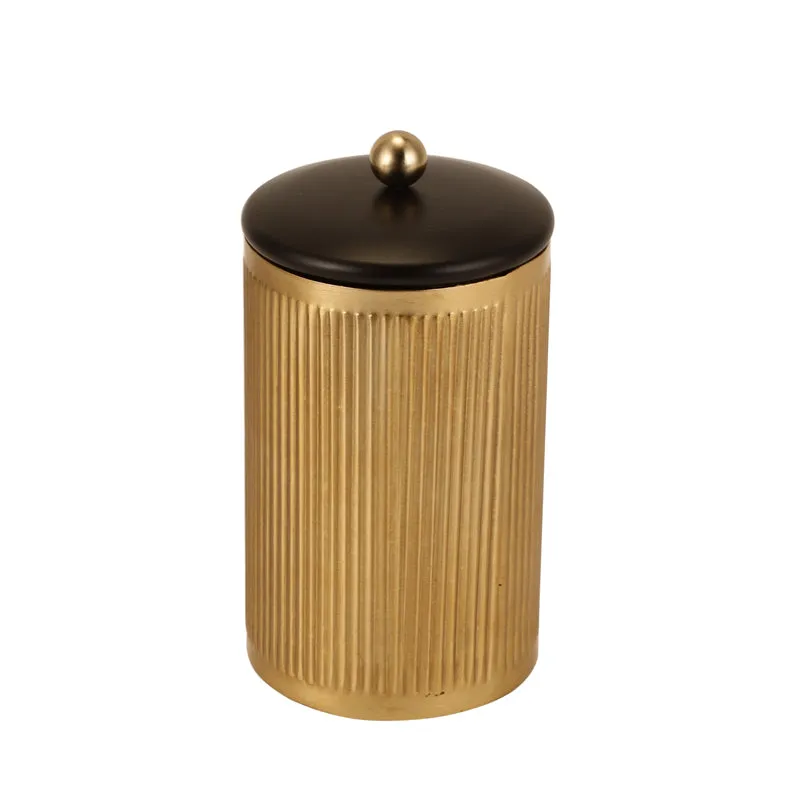 Mayoz Storage Container - Gold & Black media 4