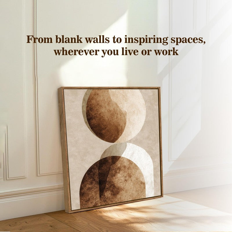Woodland Bliss Canvas Wall Art With Frame media 7