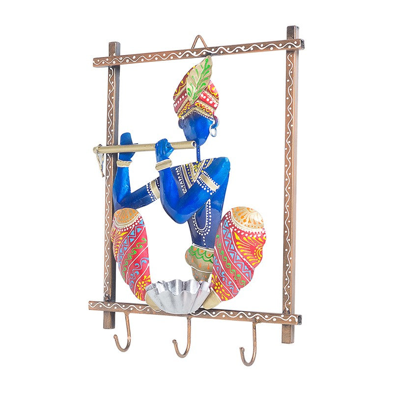 Krishan Naada Handcrafted Metal Wall Accent media 5