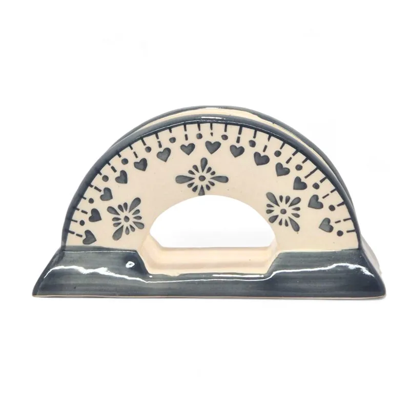 Ambar Ceramic Tissue Holder - Grey media 7