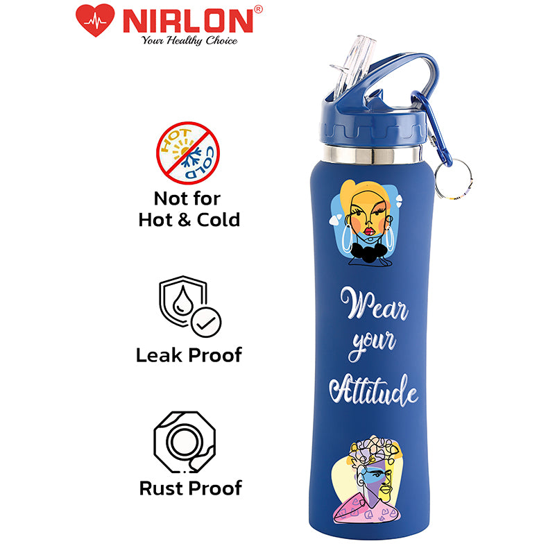 Wear Your Attitude Sipper  Water Bottle - 750 mL media 6
