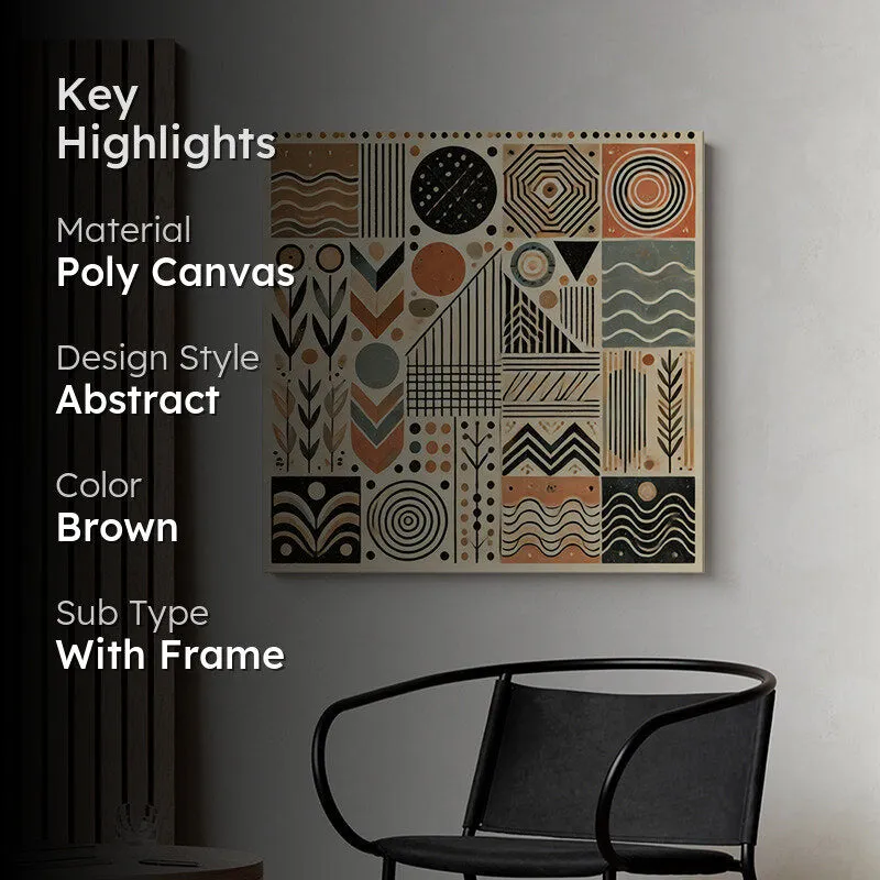Tribal Patterns Wall Painting media 2