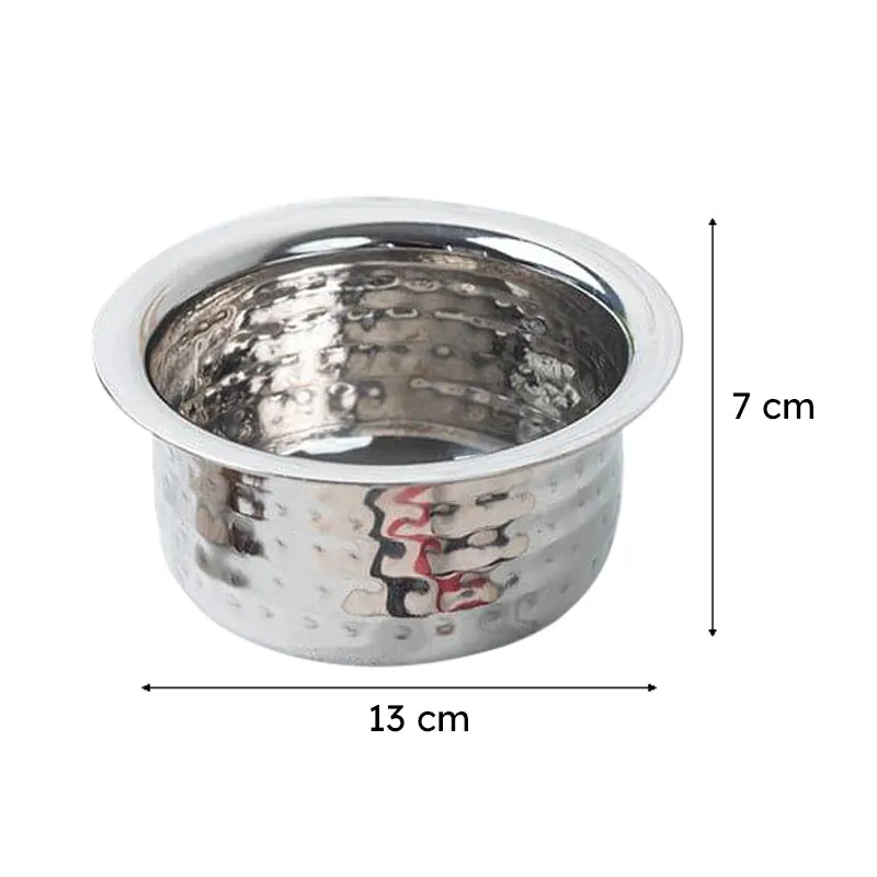 Sizzle Stainless Steel Pateela - 375 mL / 5 Inches media 7