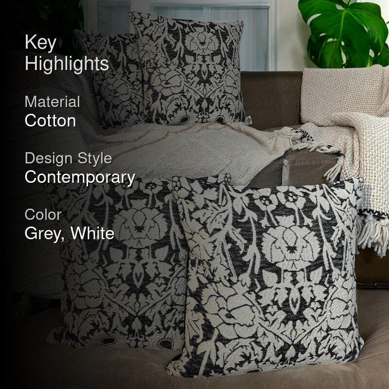 Ink Loom Tufted Cushion Cover Set - Set Of Four media 2