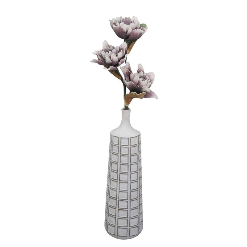 Artistic Take On Artificial Dahlia Flower Stem - Purple media 8