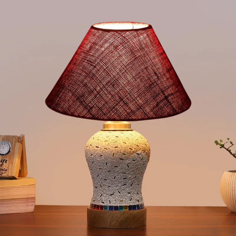Calvora Wooden Table Lamp - Multicolor media 3