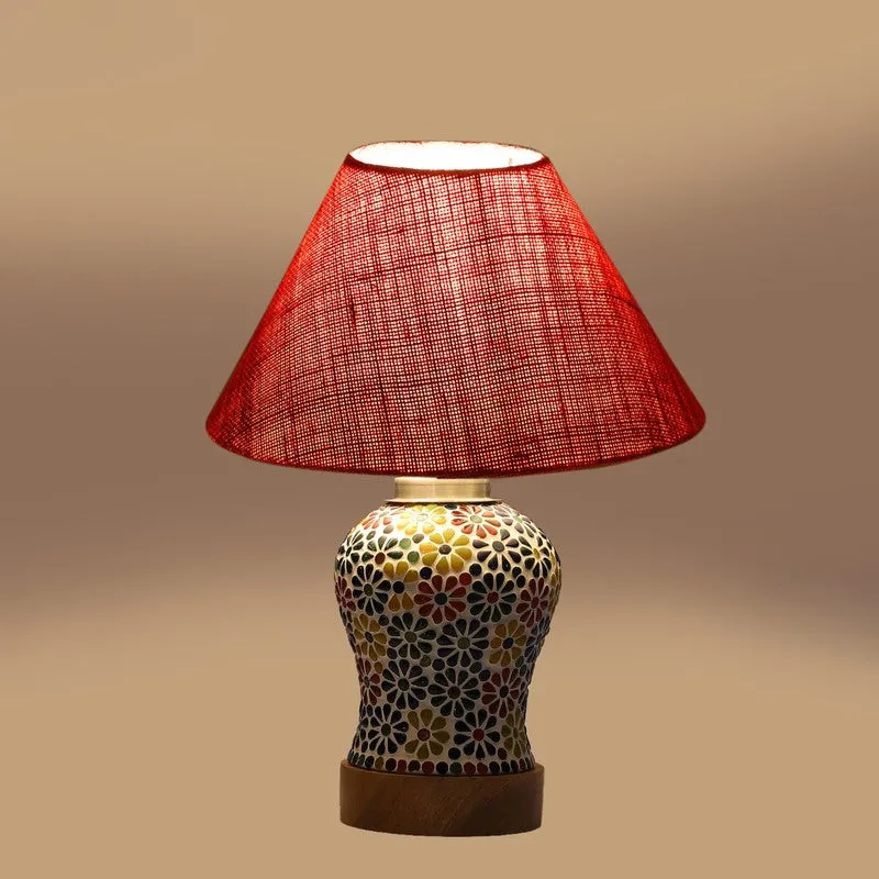 Loomelle Wooden Table Lamp - Multicolor media 7