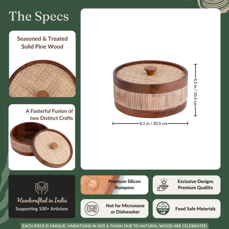 Reed Wooden roti Box media 13