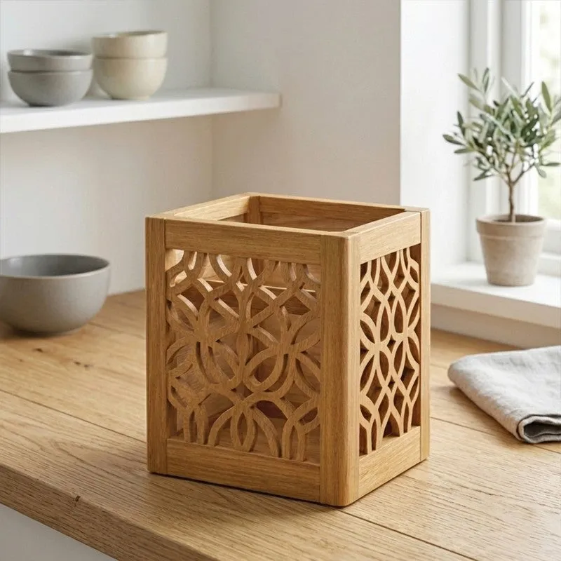 Savor Line MDF Rustic Cutlery Cutlery Stand media 4