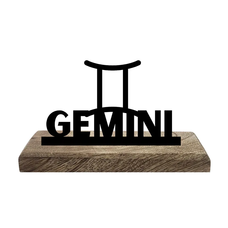 Instinctual Gemini Showpiece - Set Of Two media 3