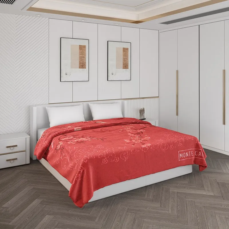 Monte Carlo Crimson Cascade Blanket (Red) - 850 GSM media 1