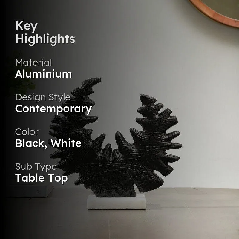 Ocean Crest Aluminium Showpiece - Black media 2