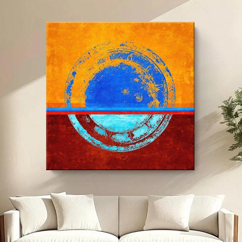Cosmos Hues Wall Painting