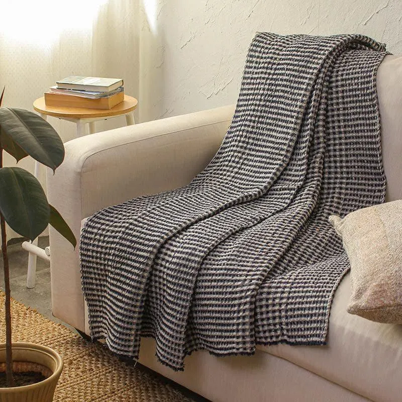 Karakoram Throw - Black & White media 1