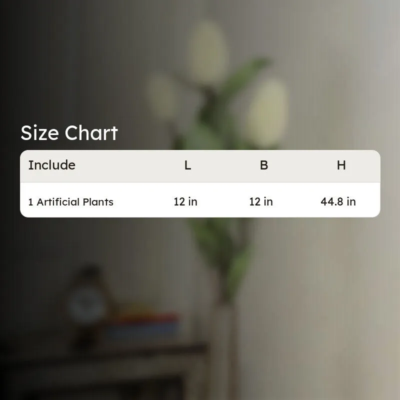 Decorative Artificial Corn Stalk Flower - White media 6