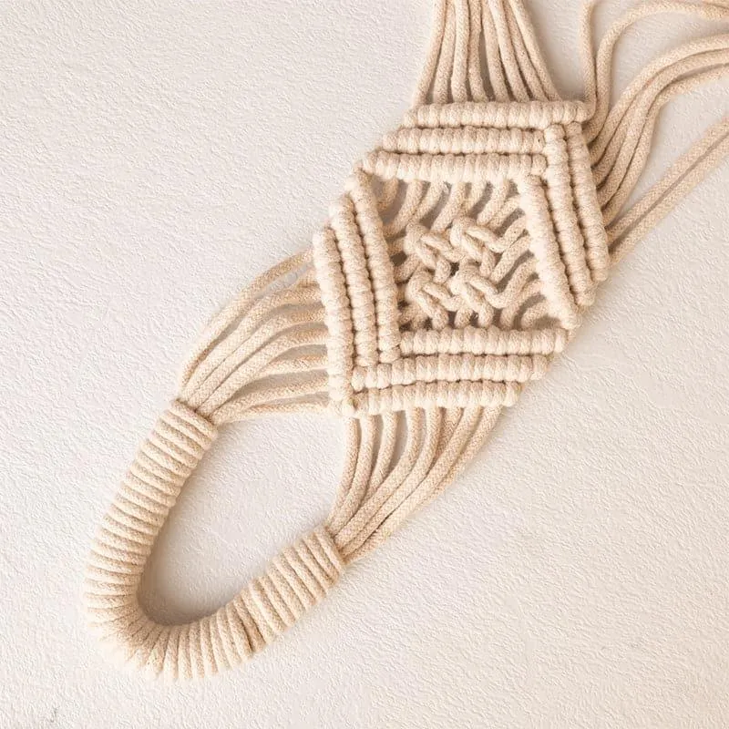 Clana Macrame Planter media 5