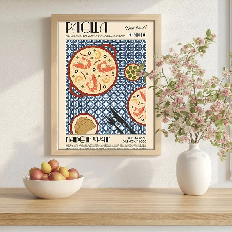 Golden Gourmet Archival Canvas Wall Art - Brown media 1