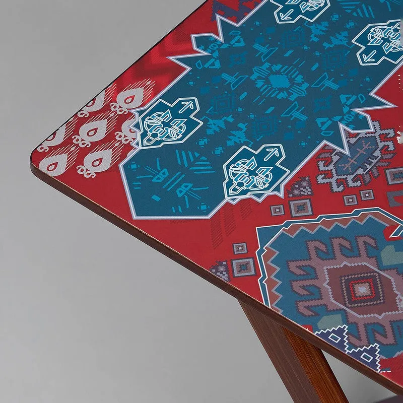 India Circus Wood Heritage Folding Side Table media 7