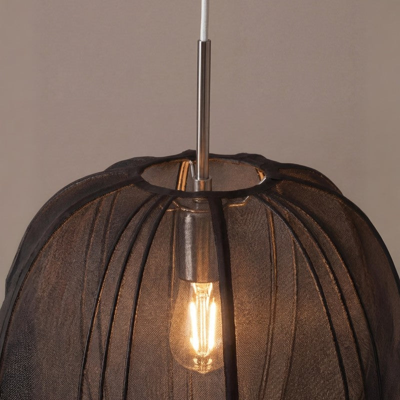 Fig Living Luxe Collection Ceiling Lamp - Black & Silver media 8