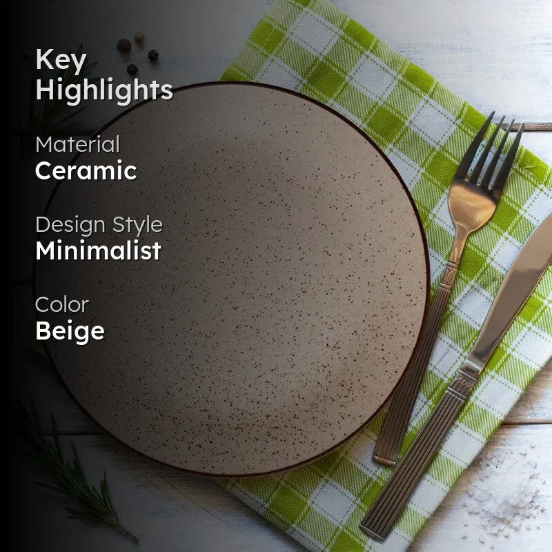 ServeCore Ceramic Dinner Plate media 2