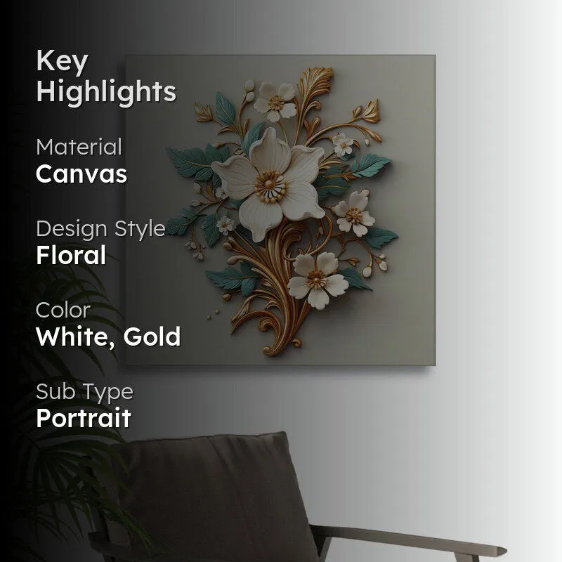Bloom Azure Wall Painting media 2