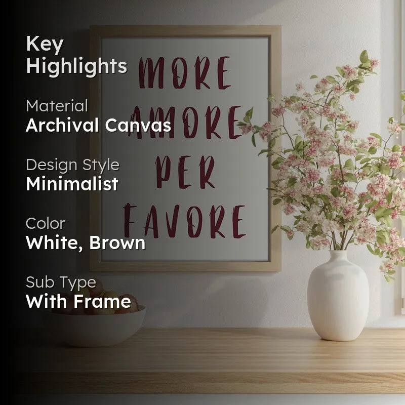 Flavor Fontline Archival Canvas Wall Art - Brown media 2