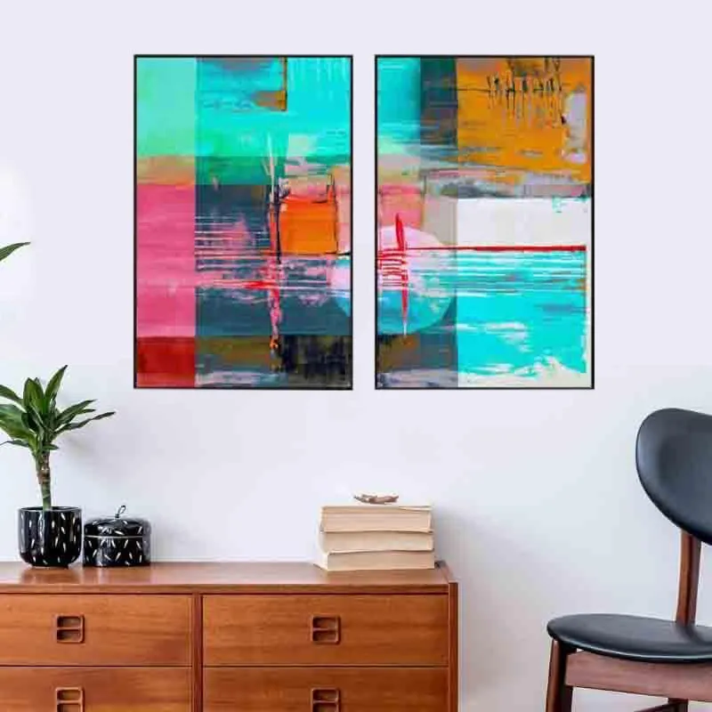 Chromatic Wall Art - Set Of Two media 1