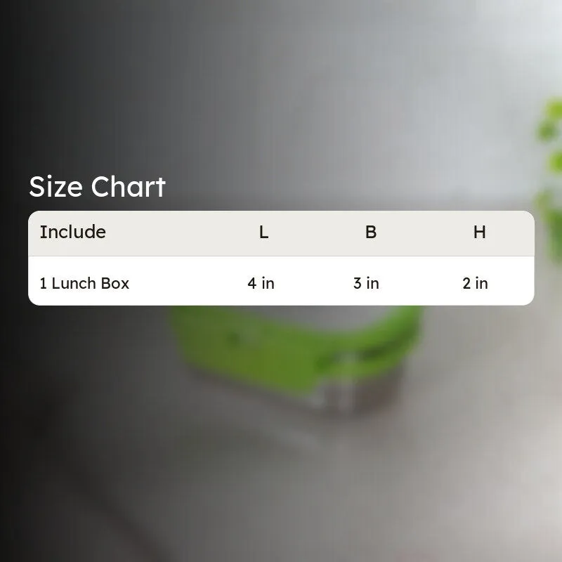 Yum Lock Insulated Lunch Box (Green) - 150 mL media 7