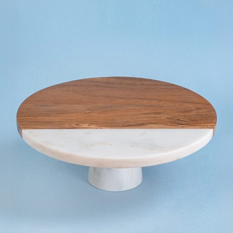 Frost & Timber Marble Cake Stand media 3