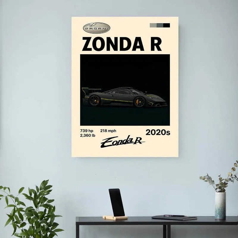 Zonda R Excellence Wall Poster media 3