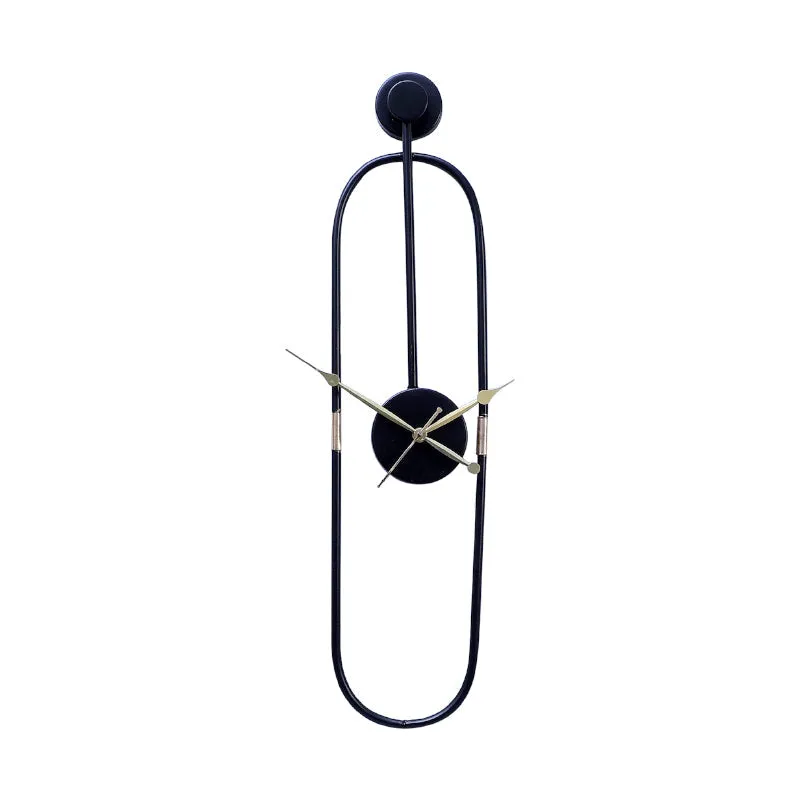 Naoko Wall Clock - Black media 5