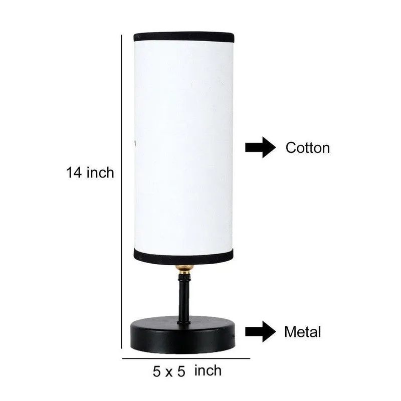 Mini Magic Fabric Table Lamp - White,Black media 7