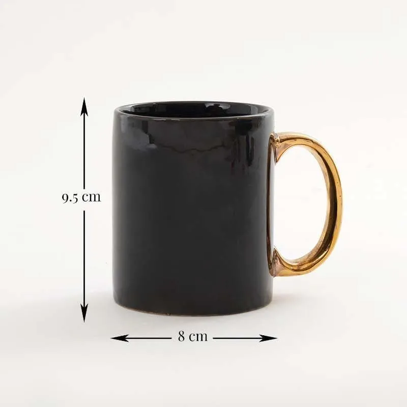Solomon Ceramic Coffee Mug (320 mL Each) - Set of Two media 6