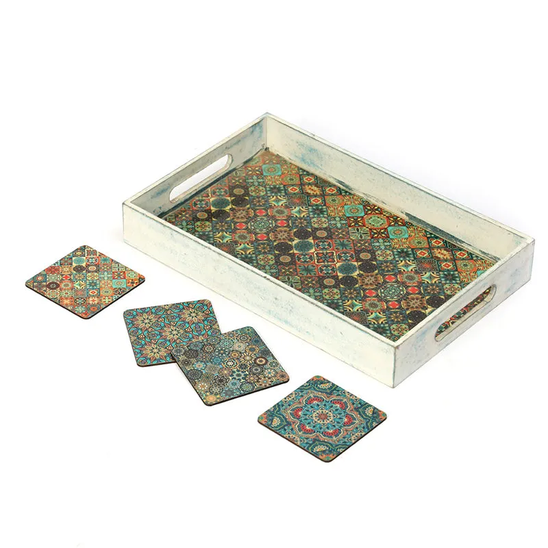 Ladene Serving Tray - Five Piece Set media 4