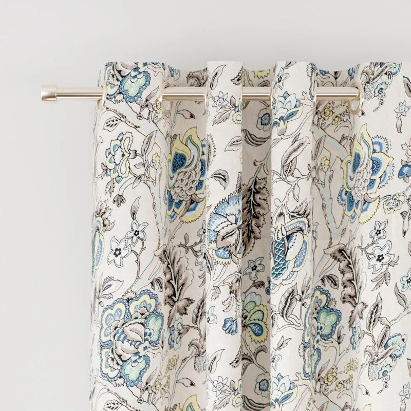 SoftFlora Cotton Curtain - Set Of Two media 3