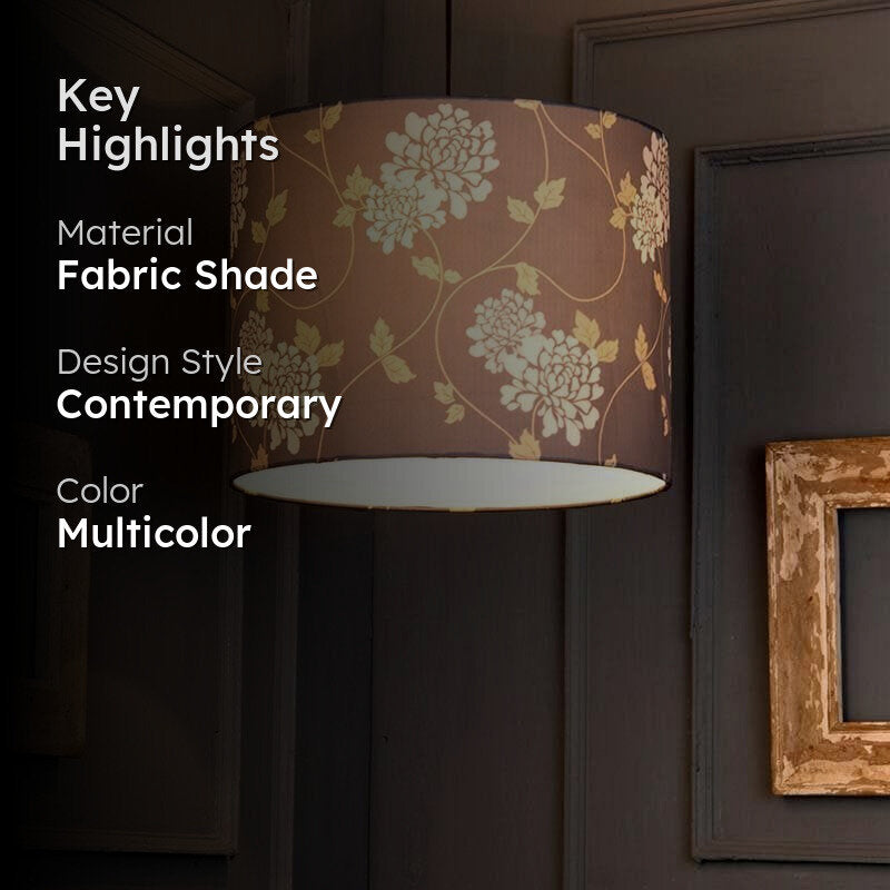 Dont Vine Fabric Ceiling Lamp- Large media 2