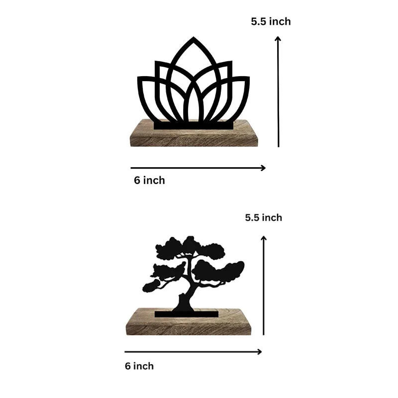 Nature's Serenity Showpiece - Set Of Two media 7
