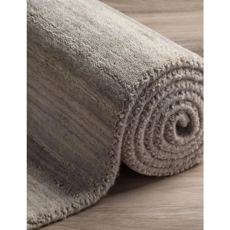 Aylin Hand Woven Wool Rug - Grey media 6