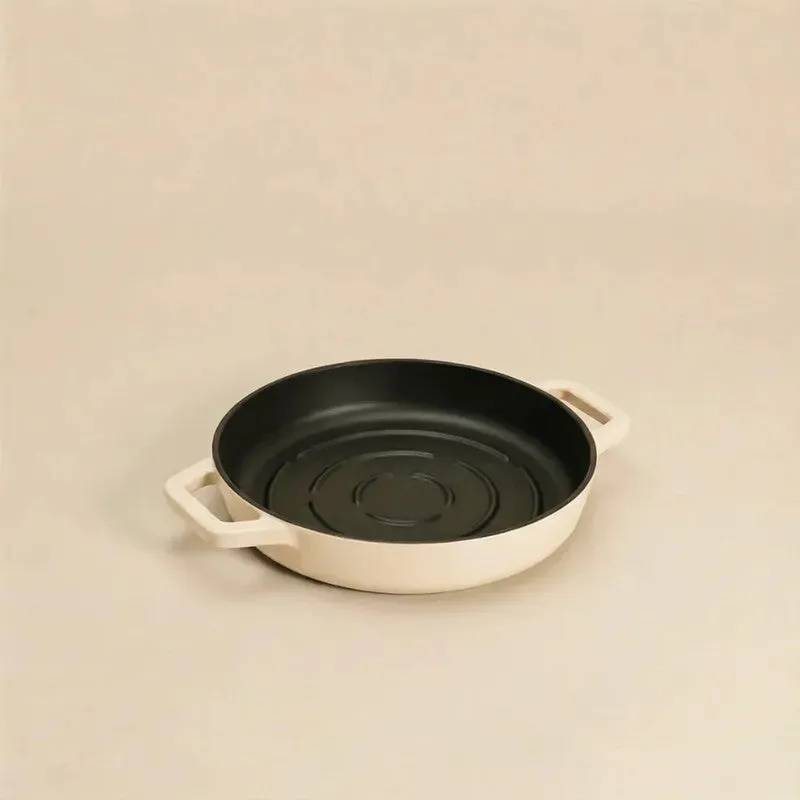 Cumin Co Enamel Cast Iron Bread Oven (White) - 1000 mL media 6